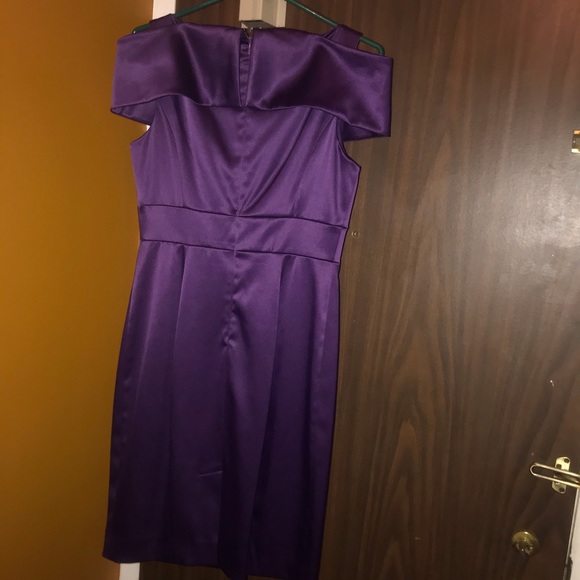 Beautiful dress eggplant colour size 8 - Picture 1 of 3